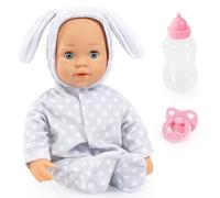 Bayer Design 93822AC Muñeca Anna interactif, Poupon parlante, biberon, tétine
