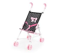 Bayer Design Poussette 30560AA pour poupée, Ceinture de sécurité intégrée, Double roulettes, Pliable