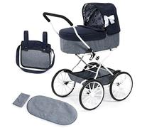 Bayer Design 14381AA Poussette de poupée nostalgique, Classique, avec Panier
