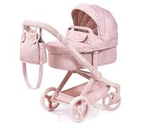Bayer Design Poussette Landau pour poupée Xeo avec Sac | transformable en poussette canne pour poupon, hauteur réglable, poignée réversible, sac à bandoulière, panier intégré