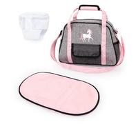 Bayer Design Sac à Langer pour poupée, Matelas à Langer, Couche en Tissu | pour les jeux de rôle des enfants, peut également être utilisé seul comme sac de maternelle ou sac à provisions