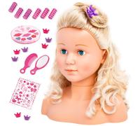 Bayer Design - Super Model Styling Head, Dressing Head with Make-Up and Hair Acc