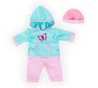 Bayer Design 83875AA Vêtements pour poupée de 33-38cm, Accessoires pour poupées, Pantalon, Haut et Casquette, Ensemble, Tenue avec Papillon
