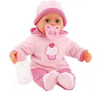 Bayer poupée bébé avec accessoires First Words 38cm rose trois pièces Rose G