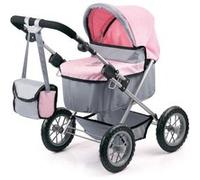 Bayer Poussette pour poupée Trendy Gris et Rose 13008AA Multicolore G