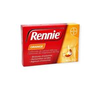 Rennie Orange 36 comprimés à croquer Comprimé(S) À Croquer pc(s)