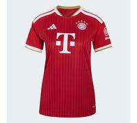 adidas Bayern München Domicile Maillot Femme 26/27 Rouge/Blanc L