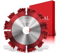 BAYERTAL® Disque de coupe pour bois 125mm -Disque trempé pour la coupe du bois et des racines- 125 mm x22,23 -Qualité Premium -Disque de coupe en carbure -Éliminateur et extracteur de racines d’arbres