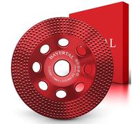 Bayertal® Disque diamanté 125 mm - Plateau abrasif Premium pour peinture, bois, résine époxy & plus - Meule 125 mm avec revêtement diamanté Vacuum, qualité supérieure