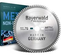 Bayerwald - Carbure de tungstène - Ø 350 mm x 3,4 mm x 30 mm | Denture trapézoïdale plate positive (108 dents) | Trous combinés | Lame de scie circulaire en aluminium pour métaux non ferreux & pla