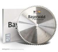 Bayerwald - Carbure de tungstène - 355 x 2.4/2 x 25.4 | Forme de la denture : Denture plate avec chanfrein alternée (80 dents) | Pour le tronçonnage de matériaux profilés en acier, sans refroidissemen