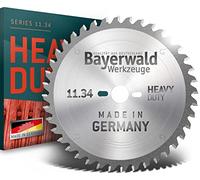 Bayerwald - Lame de scie circulaire Carbure de tungstène - Ø 240 mm x 2,8 mm x 30 mm | Denture plate trapézoïdale (72 dents) | Trous secondaires : 2/7/42 | Pour utilisation universelle sur scies circu