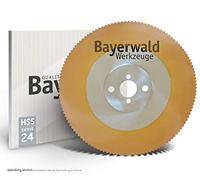 Bayerwald - Lame de scie circulaire HSS PVD Gold - Ø 275 mm x 2,5 mm x 32 mm | Denture alternée arc (220 dents / T4) | Trous secondaires : 2/8,5/45 + 4/9/50 + 2/12/64 | Revêtement PVD, idéal pour acie
