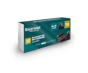 Bayerwald NeoTwister Fraise à surfacer pour défonceuse à bois - coupeØ 60 mm/tigeØ 12 mm - surfaçage/rainurage/biseautage - couteaux interchangeables à revêtement TiN. Couteaux - Outil professionnel,
