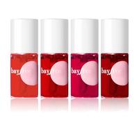 bayfree Lip Tint Stain Set, Mini Rouge à Lèvres Liquide, Encre à Lèvres Mate, Ensemble de Tteinture des Lèvres pour les joues (Fruit Farm)
