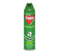 Baygon Aérosol Insectes Rampants, Cafards et Fourmis, 400 ml, Insecticide, 2 en 1