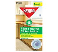 Baygon Piege A Mouches Sticker Fenetres Tourbillon X4