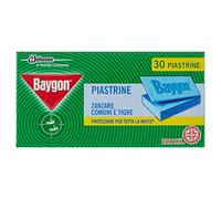 Baygon Plaquettes anti-moustiques TRM - 30 pièces - [Lot de 6]