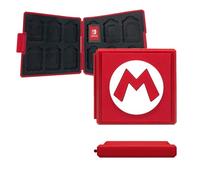 BAYINBROOK Boîtier Cartes de Jeu Switch, Étui Rigide Étanche avec 12 Fentes, Boîte de Rangement Compacte pour Cartes de Jeu et TF, Organiseur Portable (J2)