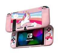 BAYINBROOK Coque Switch Protection - Housse Souple en TPU pour Modèle Original Switch 2017 | Antichoc & Résistante aux Rayures | Découpes Précises pour Tous Les Ports | Entretien Facile (AS8)