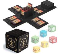 BAYINBROOK Étui de Rangement pour Jeux Nintendo Switch - Peut contenir jusqu'à 16 Jeux Système de Rangement de Protection Organisateur de Cartes de Jeu Étui Rigide avec 16emplacements (Noir)