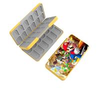 BAYINBROOK Rangement Switch Jeux, Boite Jeux Switch Rangement, Portable de Grande Capacité, avec 48 Emplacements pour Cartes de Jeu et 48 Emplacements pour Cartes Micro SD, Doublure en Silicone (S3)