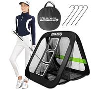 BAYINBULAK Filet d'entraînement au Golf- 2 in 1Cadeau Homme Femme- Conduite de Jardin- Rangement Pratique- Entraînement au Swing de Golf, 1 Paquet
