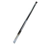 Bayli Chausse-pied en acier inoxydable de 80 cm - Extra long - Chausse-pied en métal - Construction stable - Avec perforation pour suspendre, argenté, Einheitsgröße