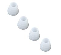 Bayli Lot de 4 joints de tête pour narguilé,Joint universel pour narguilé,Tête en verre Joint en caoutchouc,Transparent,Joint de tête en argile,Joint de rechange pour colonne de fumée narguilé