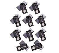 Bayli Lot économique de 20 boîtes à montres pour 1 montre, 145 x 65 mm, boîte cadeau noire, boîte cadeau pour différents types de montres, étui en carton, rangement pour différents types de montres