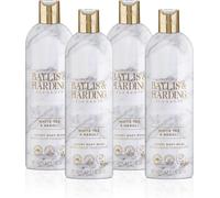 Baylis And Harding Elements White Tea And Néroli Body Wash, 500 Ml (Lot De 4) - Vegan Friendly