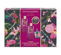 Baylis & Harding Boudoire Tropical Paradise Coffret cadeau aux chandelles - Convient aux végétaliens
