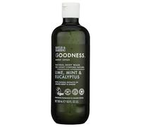 Baylis & Harding Goodness Awaken Senses gel douche rafraîchissant parfums Lime, Mint & Eucalyptus 500 ml