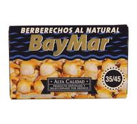Baymar Lot de 9 coquillages en forme de cœur Couleur naturelle 65 g