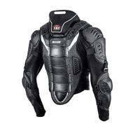 Baymate Unisexe Veste de Protection de Moto Élasticité Réglable Motocross Retour Épaule Protecteur de Vitesse avec Protection Dorsale Amovible (Armure + protège-Cou,4XL)