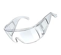 Baymax S-700 Safety Glasses Over Eyeglasses (Anti-Fog & Scratch Resistant) Wrap Around Crystal Clear Eye Protection
