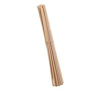 BAYNOPURIN Bâtonnets Diffuseur Lot de 100 bâtons Recharge for diffuseur d'aromathérapie en rotin, Roseau, Fibres, Tige Volatile(Wood Color)