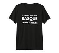 Bayonnais rugbyman Basque dans cet Ordre T-Shirt Haut de Gamme