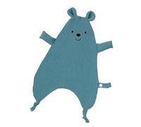 BAYORE Couverture de sécurité en mousseline à motif animal unisexe pour bébé garçon et fille - Cadeau doux pour bébé - Couverture de sécurité en mousseline à motif animal - Unisexe