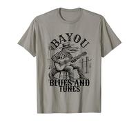 Bayou Blues and Tunes, drôle d'alligator cajun T-Shirt