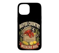 Bayou Country Weekend Boil Crewfish Feast Pot Graphique Bouilli Coque pour iPhone 15