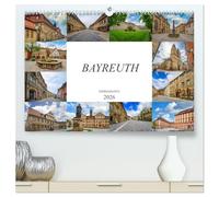Bayreuth Impressionen (hochwertiger Premium Wandkalender 2026 DIN A2 quer), Kunstdruck in Hochglanz: Zwölf wunderschöne Bilder der Stadt Bayreuth