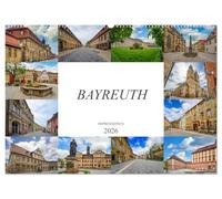 Bayreuth Impressionen (Wandkalender 2026 DIN A2 quer), CALVENDO Monatskalender: Zwölf wunderschöne Bilder der Stadt Bayreuth