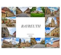 Bayreuth Impressionen (Wandkalender 2026 DIN A4 quer), CALVENDO Monatskalender: Zwölf wunderschöne Bilder der Stadt Bayreuth