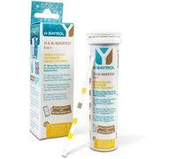 BAYROL Bandelettes de Test Quicktest pH/Cl/TAC/Algicide - 1 pcs