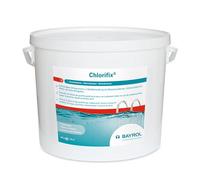 BAYROL Chlorifix 10 kg - Granulés de Chlore Piscine - Chlore Choc Contre algues Vertes & Eau Trouble - Apport intensif et Rapide de Chlore Actif
