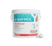 Bayrol Pastilles effervescentes chlore 20 g – Chloration choc, algues vertes & eau trouble – 5 kg