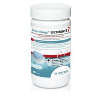 Bayrol Chlorilong Ultimate 7 Pastilles de chlore à deux phases de 300 g, contenance 1,2 kg