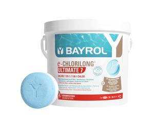 Bayrol e.Chlorilong Ultimate 7 - Galets de Chlore bi-phase 7 fonctions 4,8 kg