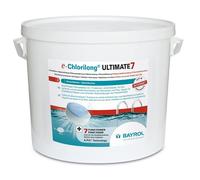 Bayrol Galets chlore piscine e-Chlorilong® Ultimate 7 – 7 actions – 10,2 kg (galets 300 g)